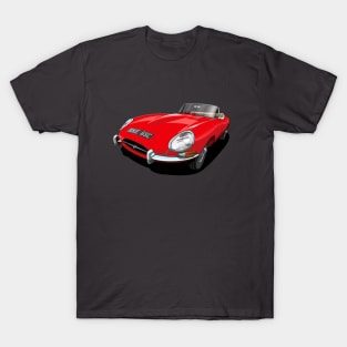 Jaguar e-type roadster T-Shirt